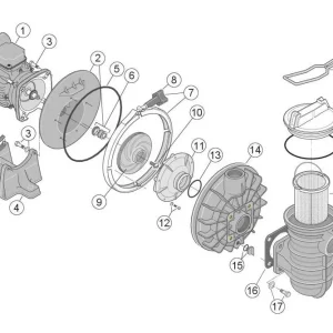 Ersatzteile für Sta-rite 5P2R & LA Sta-Rite Pumpen Kostenloser Versand
